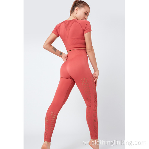 yoga top yoga trajes cortos mujeres